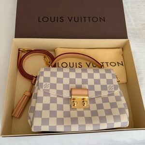 Louis Vuitton Croisette Damier Azur Canvas (BRAND NEW)